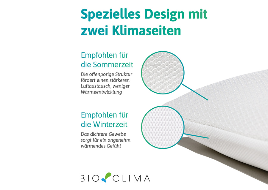 Kissen mit Klimatisierung