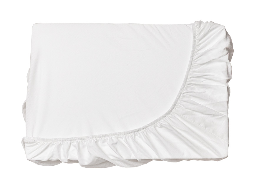 Spannbettlaken weiß